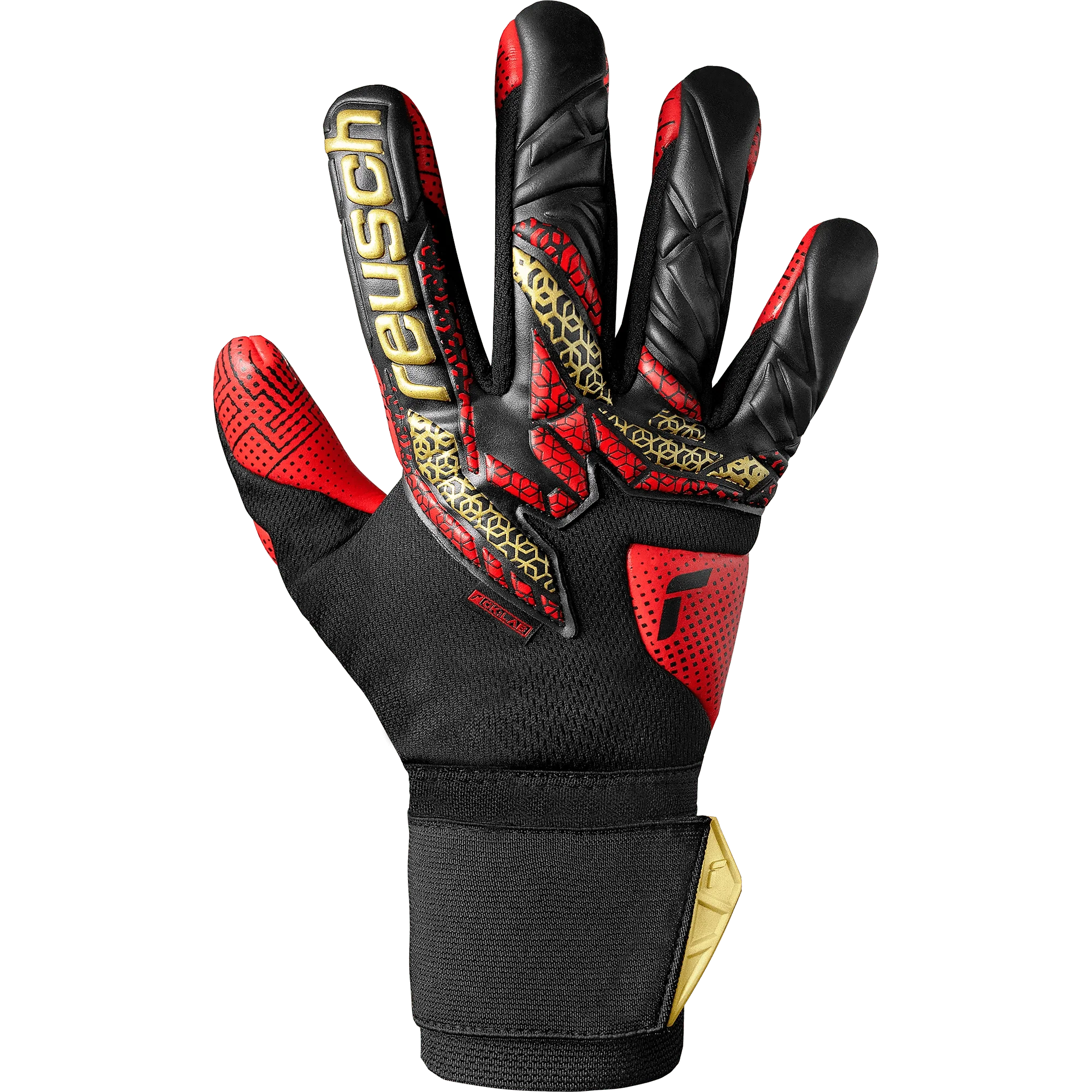 Reusch Attrakt Gold X Glueprint Goalkeeper Gloves - Image 2