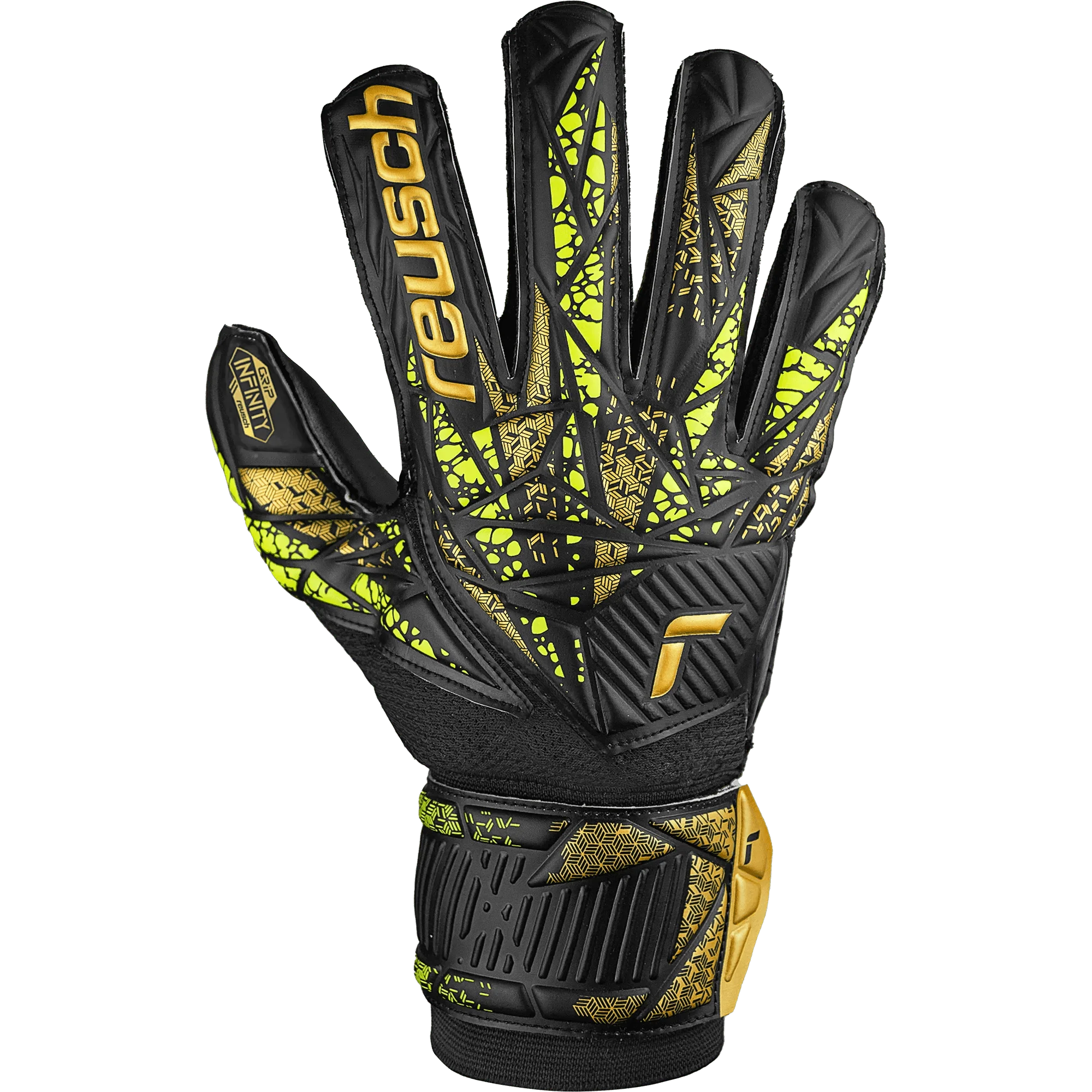 Reusch Attrakt Infinity FS Goalkeeper Gloves - Image 2