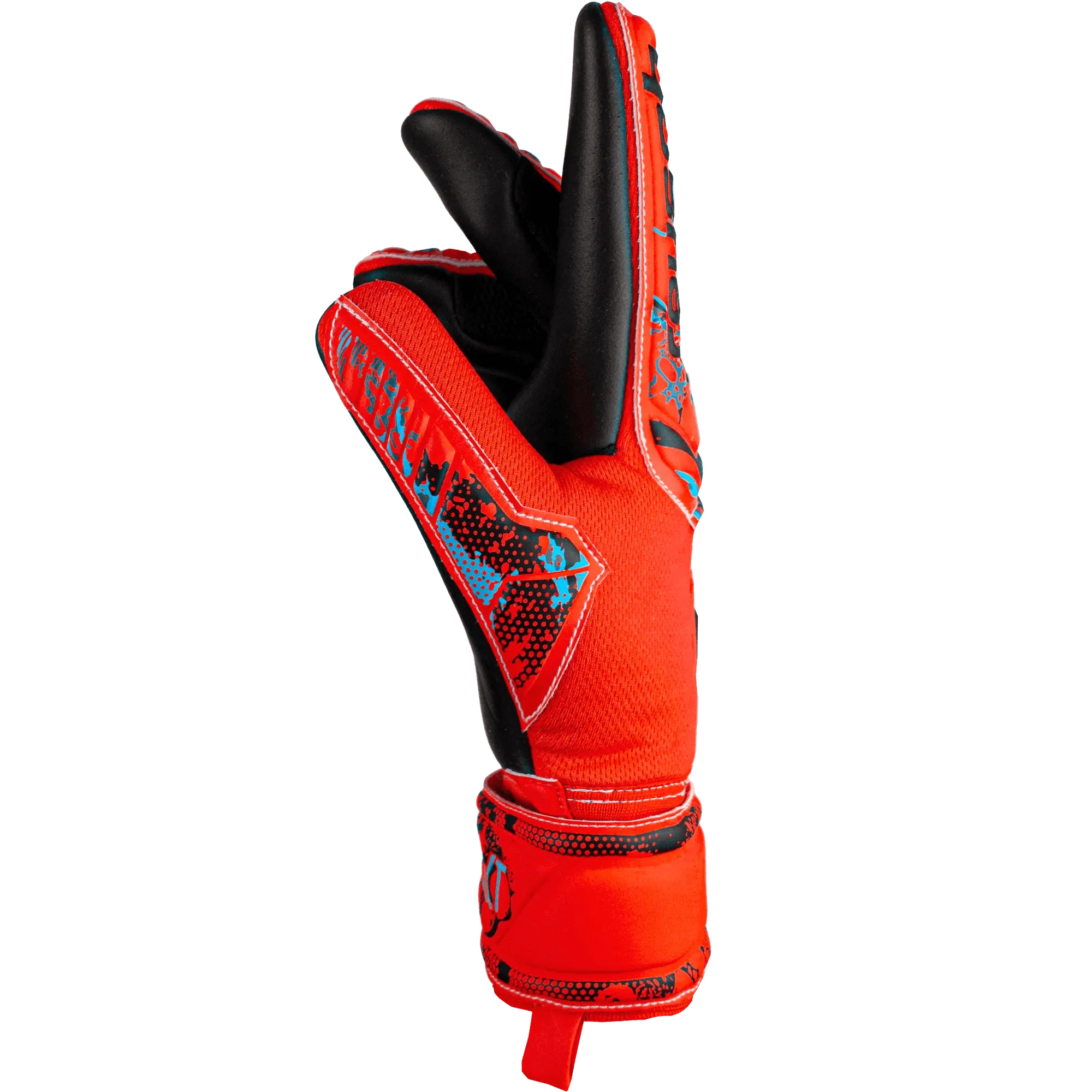 Reusch JR Attrakt Grip Evolution FS Goalkeeper Gloves - Image 3