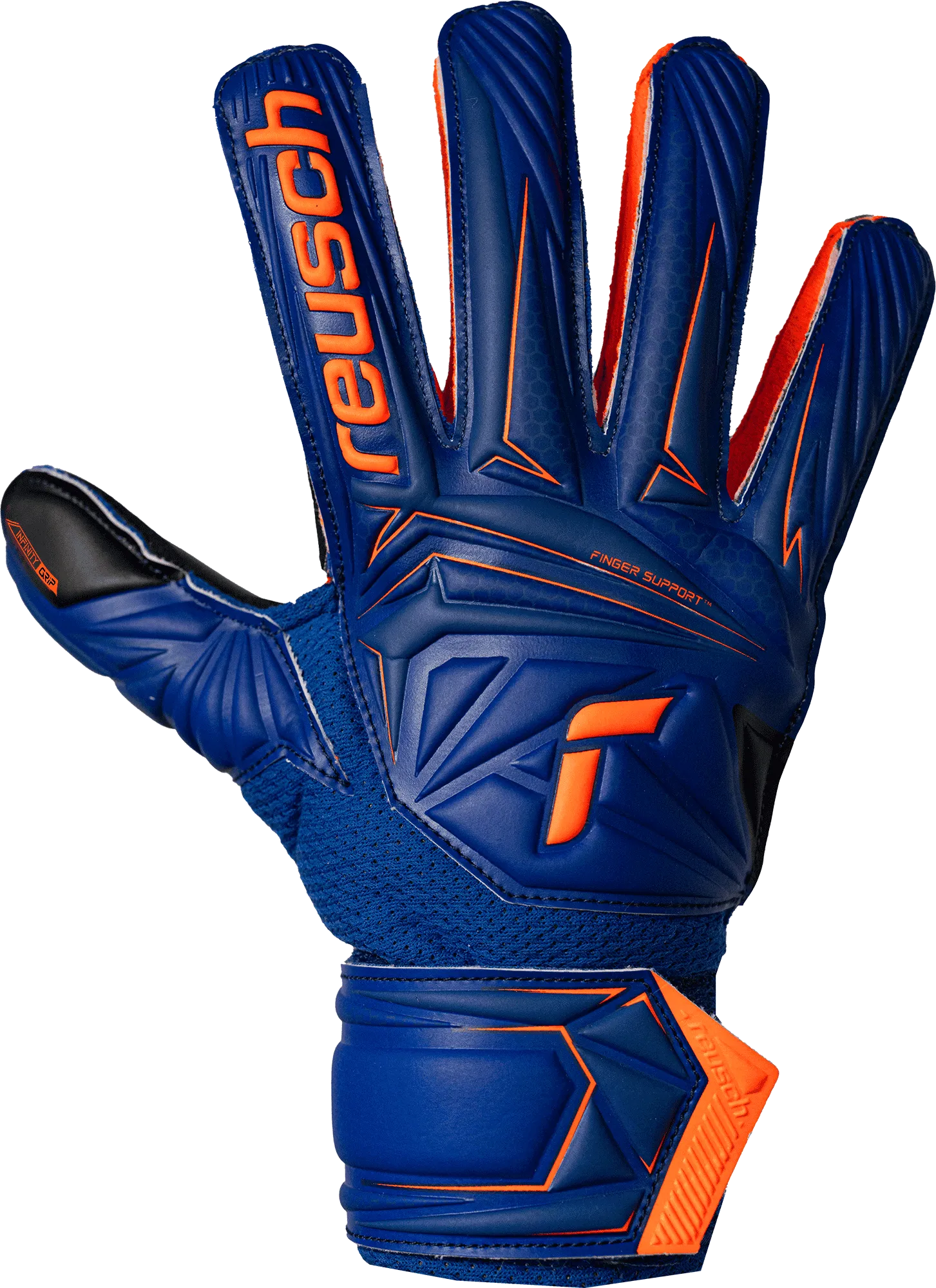 Reusch Junior Attrakt Infinity Finger Support Goalkeeper Gloves - Image 2