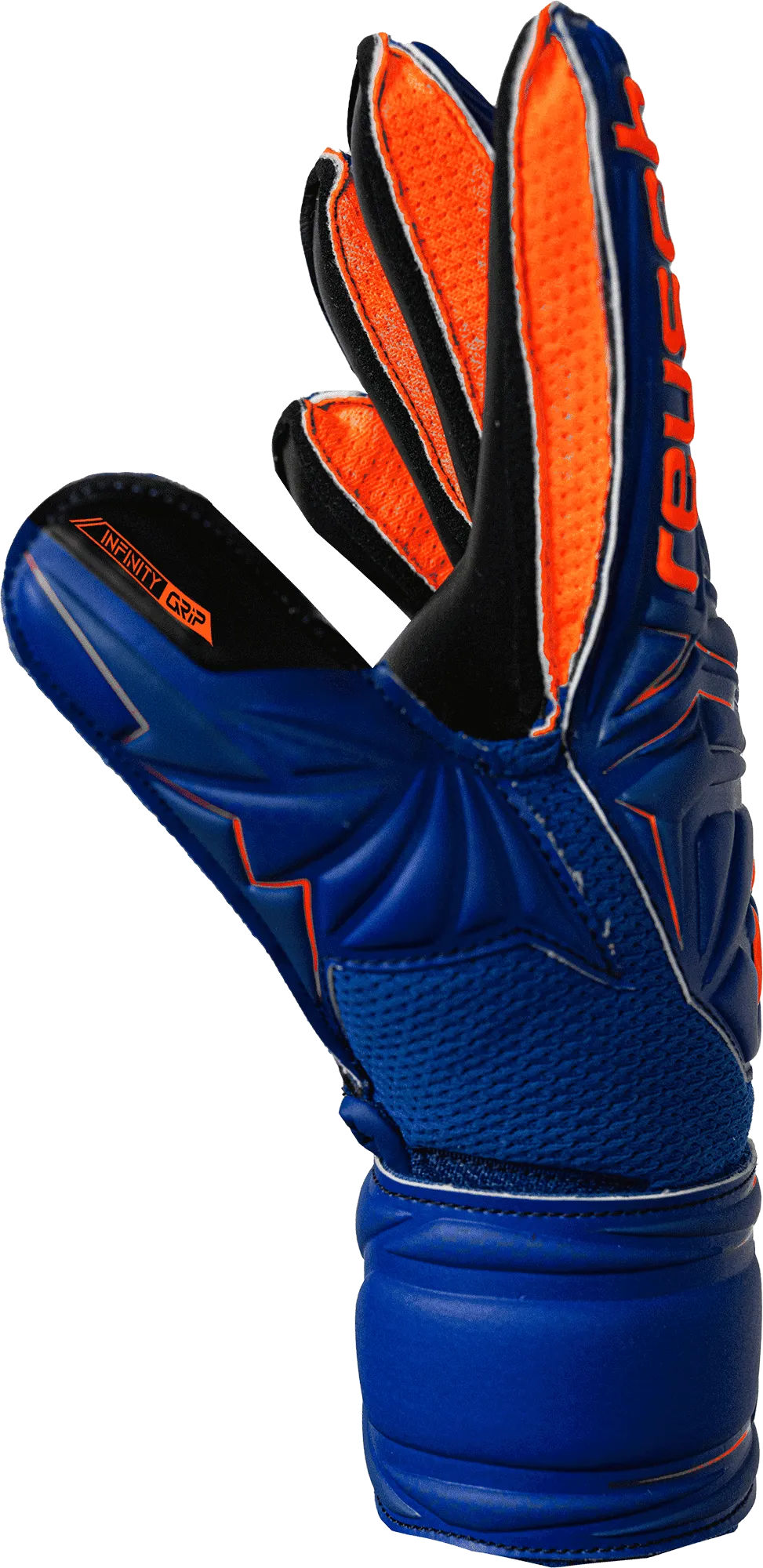 Reusch Junior Attrakt Infinity Finger Support Goalkeeper Gloves - Image 3
