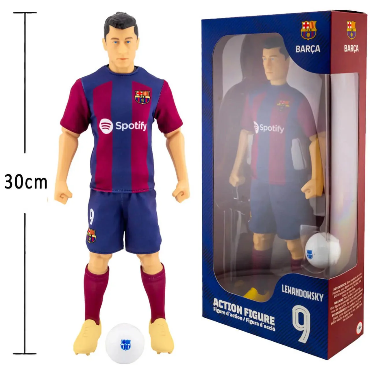 Sockers Action Figure Lewandowski Barcelona - Image 9