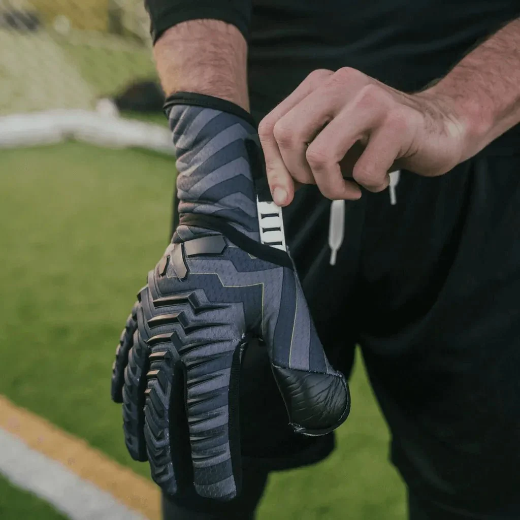 Storelli Electric Charge Finger Spine Protection Goalkeeper Gloves - Image 3