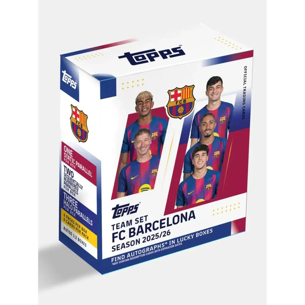 Topps 2025-26 Barcelona Team Set Box (30 Cards) - Image 2