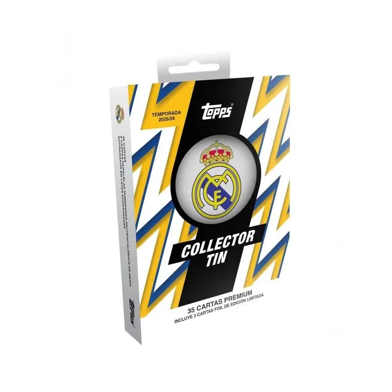 Topps 2025-26 Real Madrid Collector's Tin Set (35 Cards) - Image 2