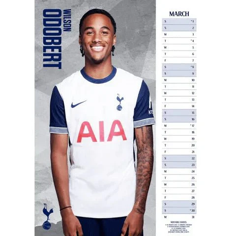 Tottenham 2025 Official Calendar - Image 2