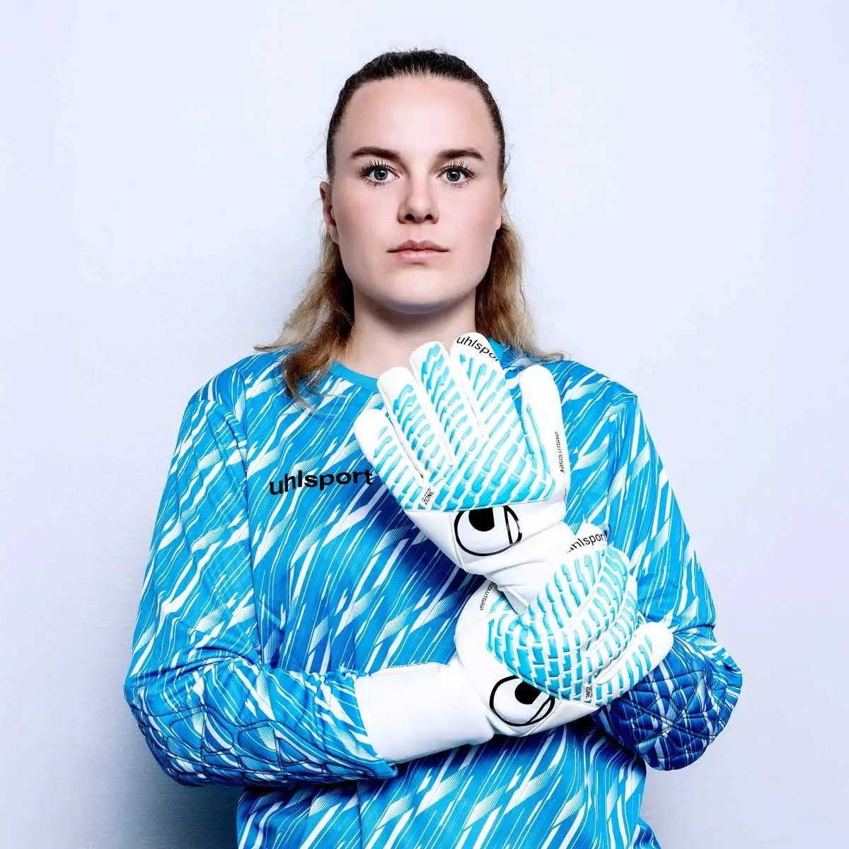 Uhlsport Cybertec Absolutgrip SC Goalkeeper Gloves - Image 9