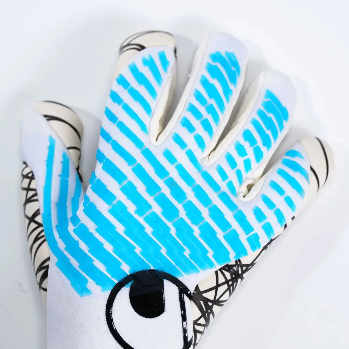 Uhlsport Cybertec Ultragrip HN Goalkeeper Gloves - Image 3