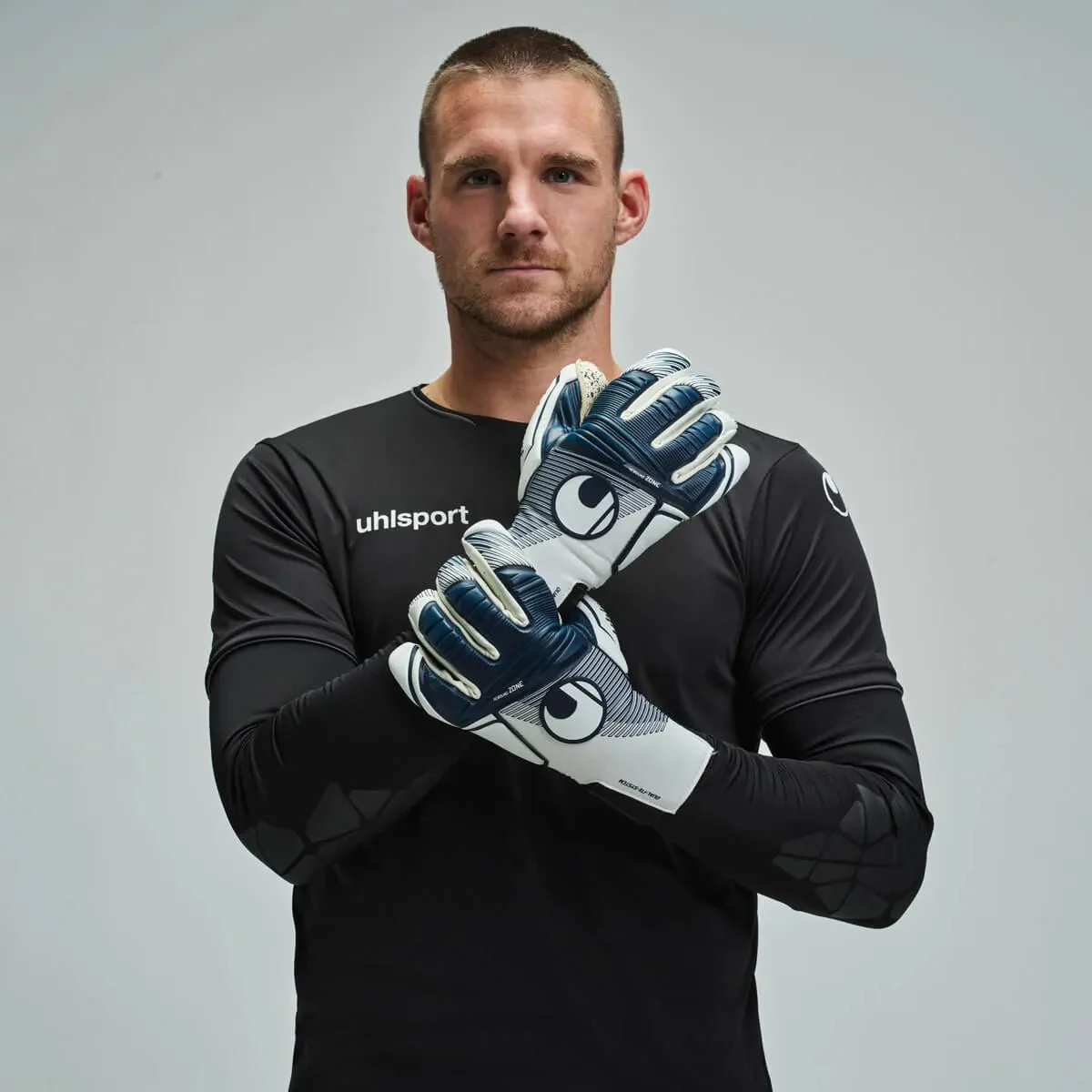 Uhlsport Supergrip+ HN Goalkeeper Gloves - Image 3
