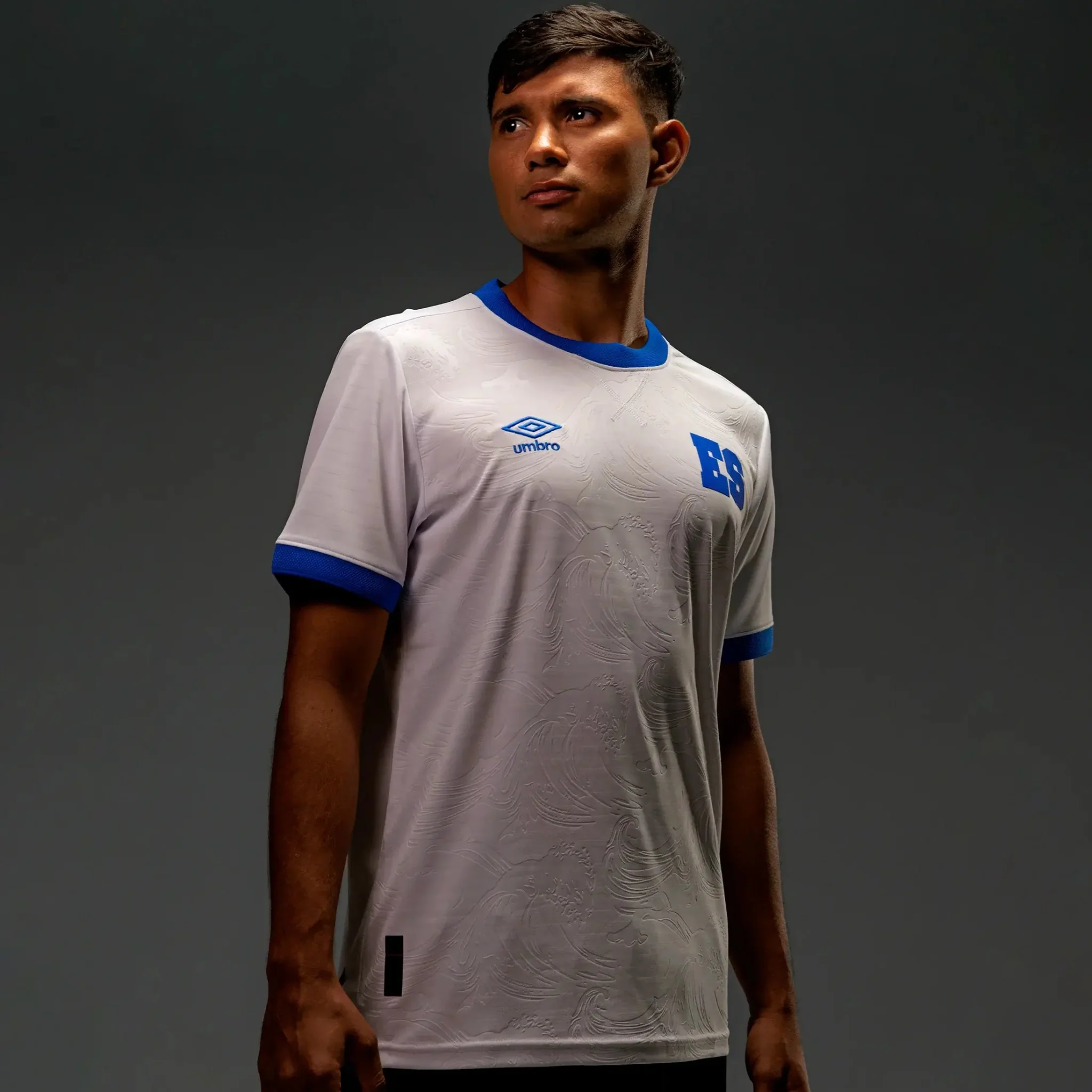 Umbro 2025-26 El Salvador Men's Stadium Away Soccer Jersey - Image 8