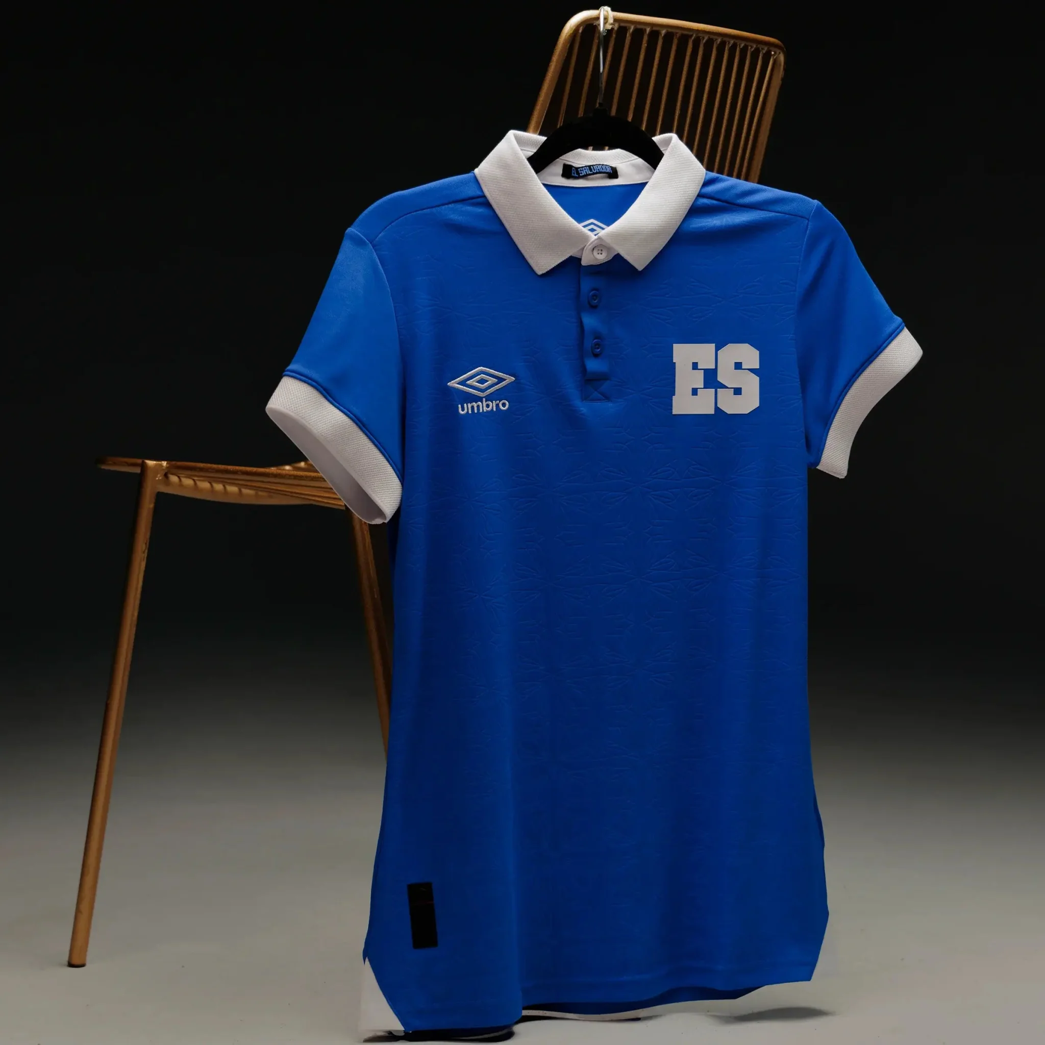Umbro 2025-26 El Salvador Youth Stadium Home Soccer Jersey - Image 7