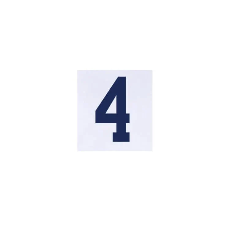 USA 2024/25 Home Adams #4 Jersey Name Set - Image 2
