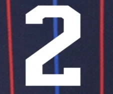 USA 2025 Away Women's Rodman #2 Jersey Name Set 8" - Image 2