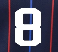 USA 2025 Away A. MCKENNIE #8 Official Name Set - Image 2