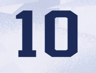 USA 2025 Home Women's G. HEAPS #10 Jersey Name Set 8" - Image 2