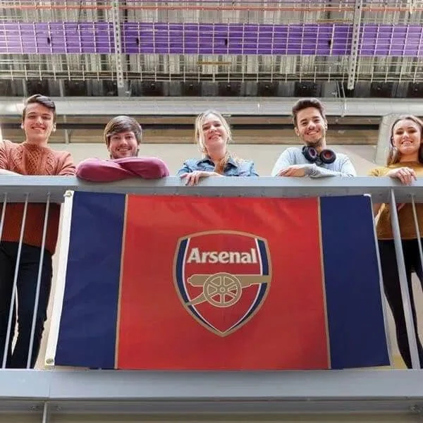 Wincraft Arsenal Deluxe Flag (3'x5') - Image 2